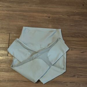 Alo Light grey High-Waisted cropped leggings m